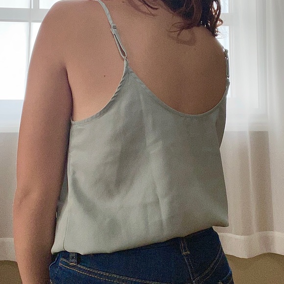 SUPER CUTE TEAL CAMISOLE TOP🤍🤍 - Picture 3 of 5